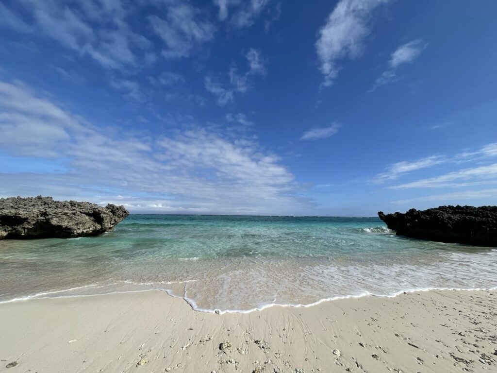 与論島の海