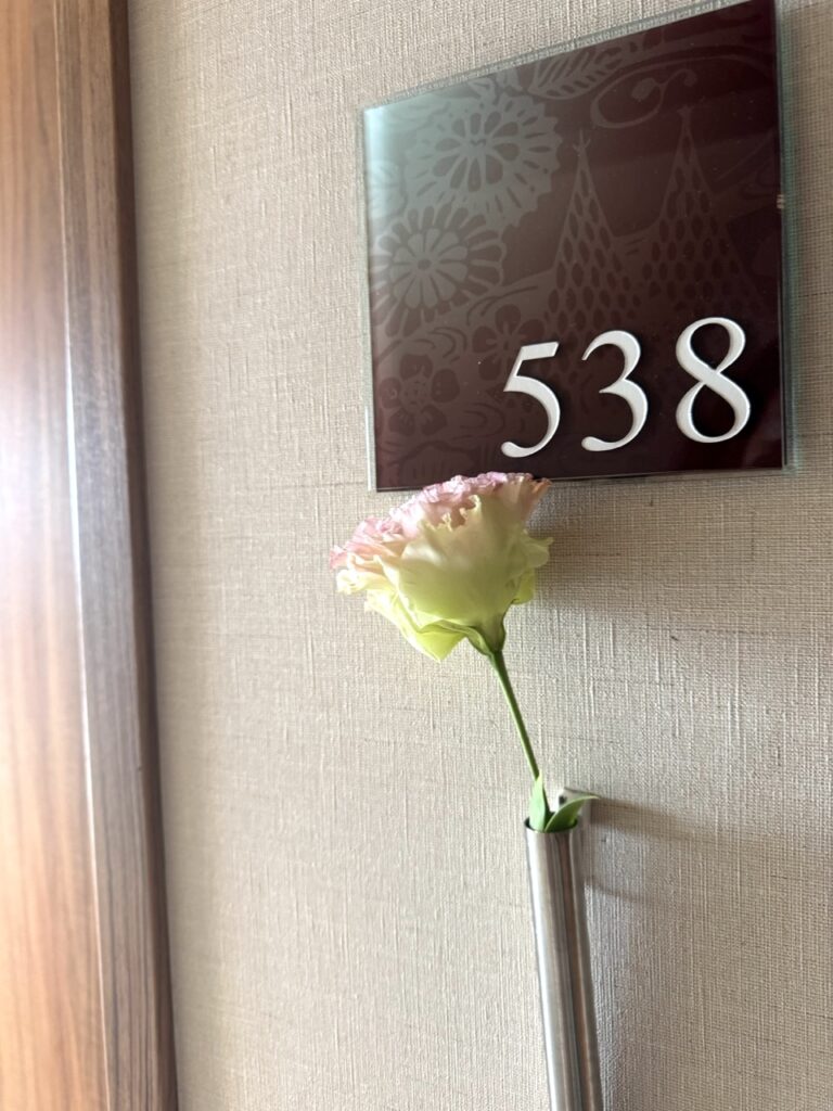 1日目のお花