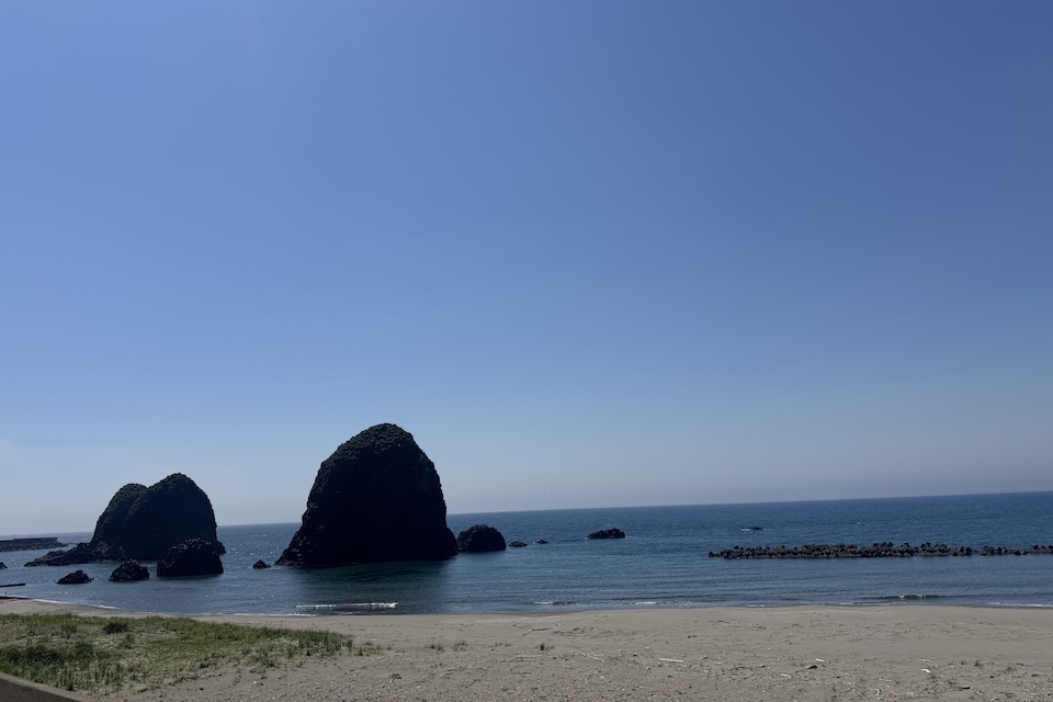 日本海の景色