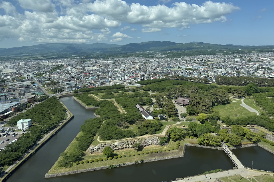 五稜郭タワーからの景色